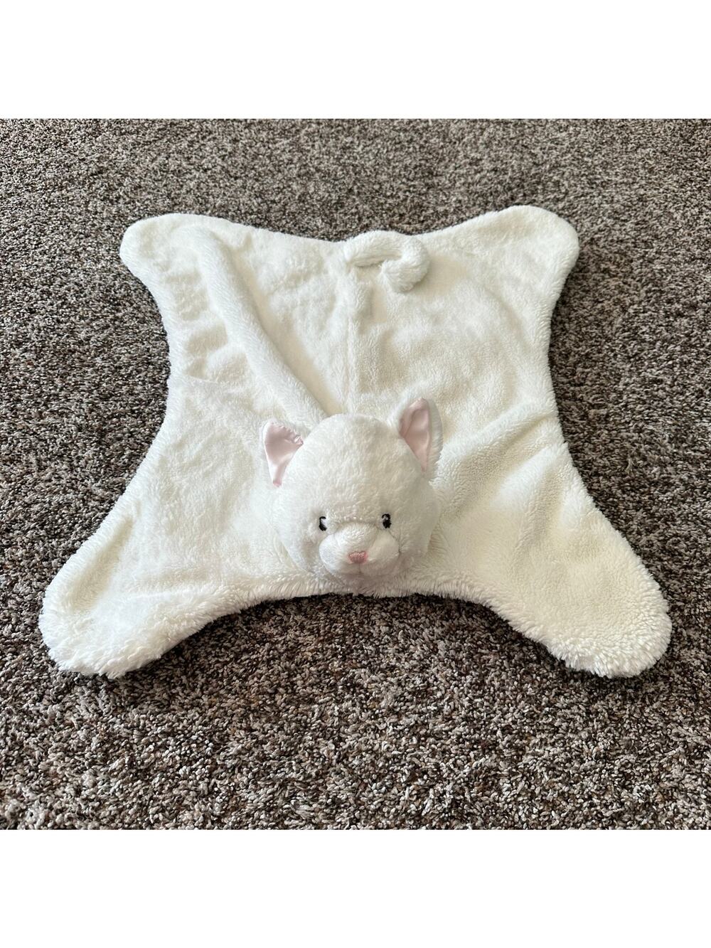Baby Gund Cat Ivory Comfy Cozy Spiffy